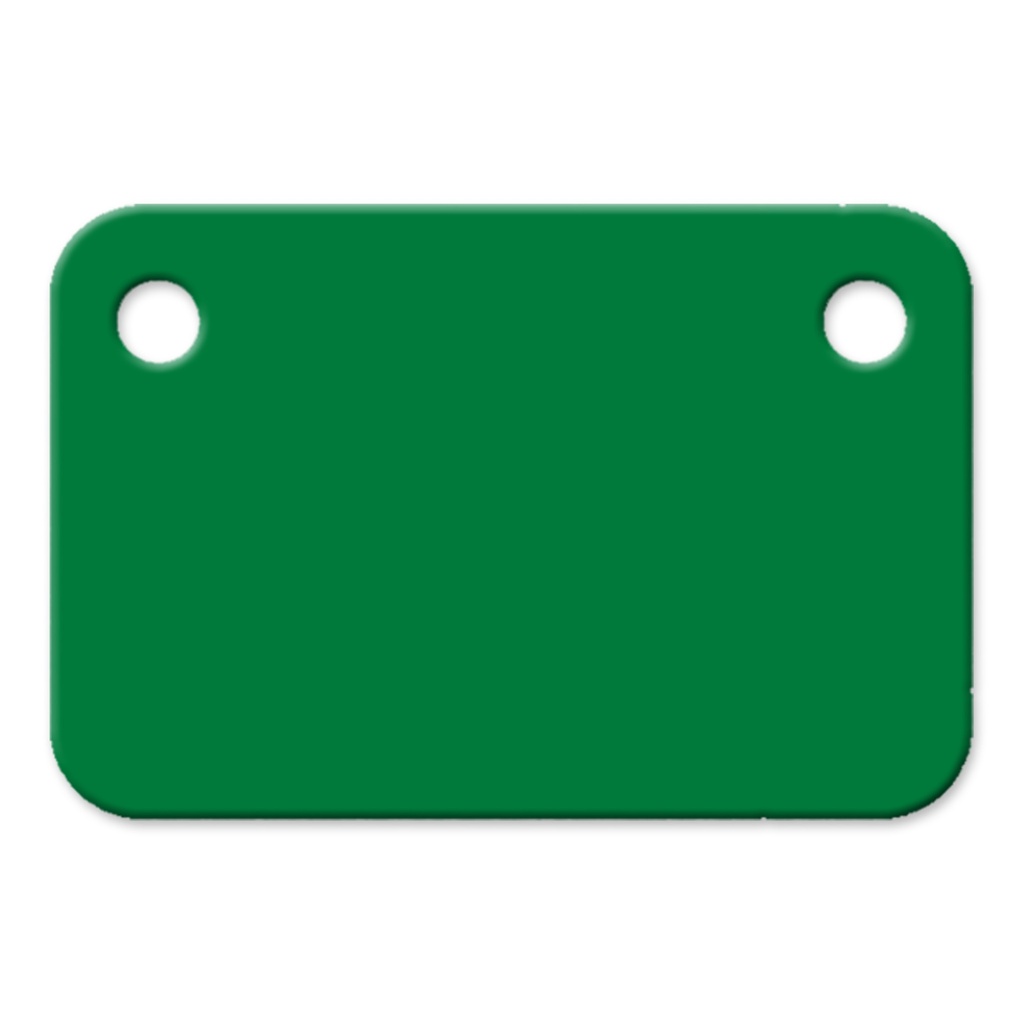 INTERLOCK PTL TIE-ON TAGS,VIHREÄ